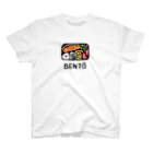 ゆるめSHOPの弁当(焼鮭) スタンダードTシャツ