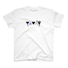 冬野ミネ👾のMEERR△FlowerBase スタンダードTシャツ