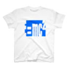 AURA_HYSTERICAのMass–energy equivalence Regular Fit T-Shirt