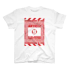 AURA_HYSTERICAのArticle_9 Regular Fit T-Shirt
