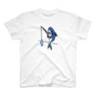 サメ わりとおもいの釣りをするサメ Regular Fit T-Shirt