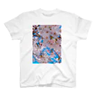 ナイトフィズしょっぷの桜と青空 Regular Fit T-Shirt
