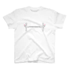 mii_shiiのKendama Distance -ぶつかるよ- スタンダードTシャツ