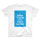 borderLinerのKeep Carm and Stay Home スタンダードTシャツ