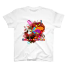 AURA_HYSTERICAのDown the Rabbit-Hole スタンダードTシャツ