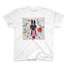 Chieの小部屋のくろウサコちゃん スタンダードTシャツ