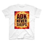 【仮想通貨】ADKグッズ専門店 のADK NEVER SLEEPS スタンダードTシャツ