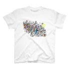 AURA_HYSTERICAのInstant_Music スタンダードTシャツ