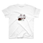 とらともやのうさぎたんとたこ焼き スタンダードTシャツ