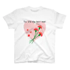 Reve de Roseの【母の日】 最高のお母さん！ スタンダードTシャツ