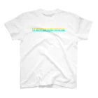 ADVENTUREJOURNEYのTROPICALLOGOT-イエロー×ライム Regular Fit T-Shirt