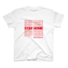 DJYSKのSTAY HOME -Social Distancing- スタンダードTシャツ