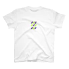 BUDDY-BUDDYのなすと枝豆 Regular Fit T-Shirt