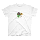 アトリエ チョークアートmili のチョークアート アロハTIKI スタンダードTシャツ