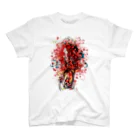 AURA_HYSTERICAのThe_Hermit スタンダードTシャツ