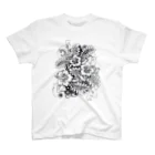 AURA_HYSTERICAのHibiscus_Growth Regular Fit T-Shirt