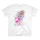 AURA_HYSTERICAのEZ_Listening スタンダードTシャツ