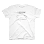 HUKUBE SHOPのSTAY HOME Regular Fit T-Shirt