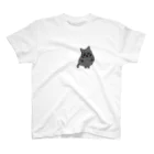 テンちゃん一家の黒猫レイリー スタンダードTシャツ