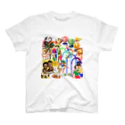 pedro nekoiのRAINBOW Regular Fit T-Shirt