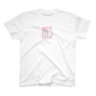 Ahのバラの花(ピンク) スタンダードTシャツ