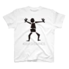 ゴトーアヒルのKEEP DISTANCE Regular Fit T-Shirt