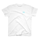 Lo and beholdの春色ロゴ（水色） スタンダードTシャツ