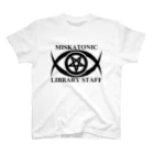 AURA_HYSTERICAのMISKATONIC LIBRARY STAFF スタンダードTシャツ