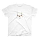 わたあめわんこしょっぷのほほえむ、わたあめわんこ Regular Fit T-Shirt