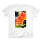 かぴばらのFLOWERS-だいだい- Regular Fit T-Shirt