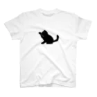 ゆるふわイラストのくろねこ Regular Fit T-Shirt