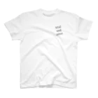 Trial and errorの黒ロゴ１２ Regular Fit T-Shirt