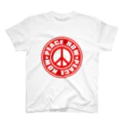 AURA_HYSTERICAのPEACE_NOW Regular Fit T-Shirt