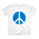 AURA_HYSTERICAのPeace_Symbol Regular Fit T-Shirt