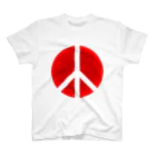 AURA_HYSTERICAのPeace_Symbol Regular Fit T-Shirt