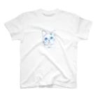 Mizuの猫のイラスト スタンダードTシャツ