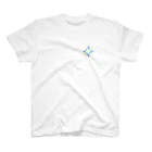 WAMI ARTのヲシテ文字の『ヲ』 スタンダードTシャツ