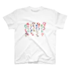 WAMI ARTのヲシテ文字のアワ歌 Regular Fit T-Shirt