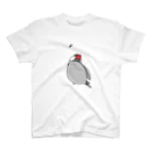 猛禽族の羽が気になる文鳥 Regular Fit T-Shirt