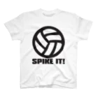 AURA_HYSTERICAのSPIKE_IT! スタンダードTシャツ