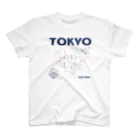 315deluxeの東京ZOO MAP Regular Fit T-Shirt