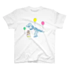 017の化石 to letter (4th birthday) スタンダードTシャツ