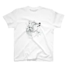 篠山。のスカシユリ Regular Fit T-Shirt