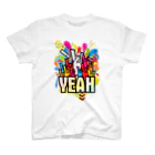 AURA_HYSTERICAのYEAH! スタンダードTシャツ