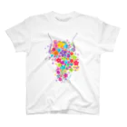 AURA_HYSTERICAのBlossom_Breeze スタンダードTシャツ