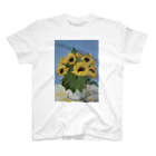 Yuina Trundleのひまわりの絵 sunflower painting  Regular Fit T-Shirt