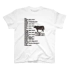 AURA_HYSTERICAのBeef_Cuts スタンダードTシャツ