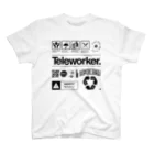 中華服装店のTeleworker T-shirt Regular Fit T-Shirt