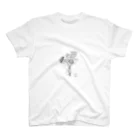 FUSANのflower Regular Fit T-Shirt