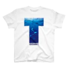 AI作家さむねこの作品集のOCEAN-T Regular Fit T-Shirt